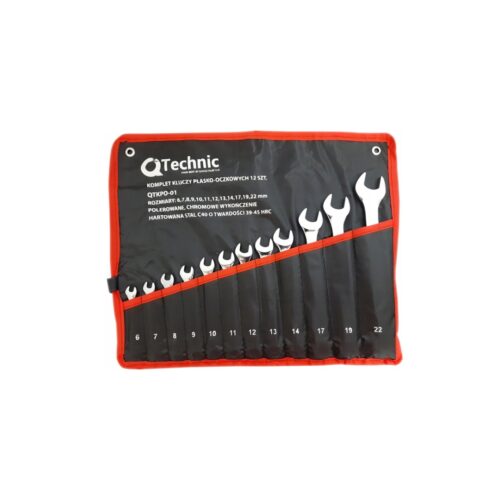 produkt_1080x1080_3 SCHMITH / Q-Technic Zestaw kluczy płasko-oczkowych 6-22 mm 12 szt.