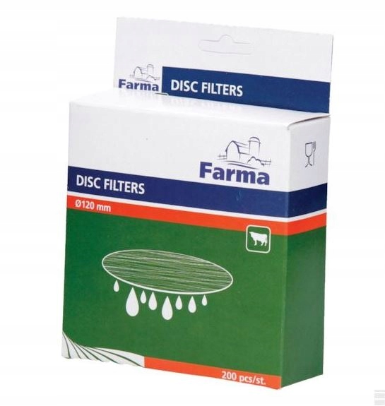 Filtr-do-mleka-Farma-125-mm-200-szt-Stan-opakowania-oryginalne Filtr do mleka Farma 125 mm 200 szt.
