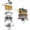 1580030301 Korpus dolny kolektora PSU 300 ml