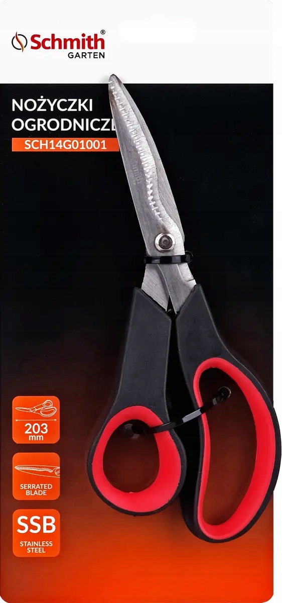 SCHMITH SCH14G01001 nożyczki ogrodnicze 203mm