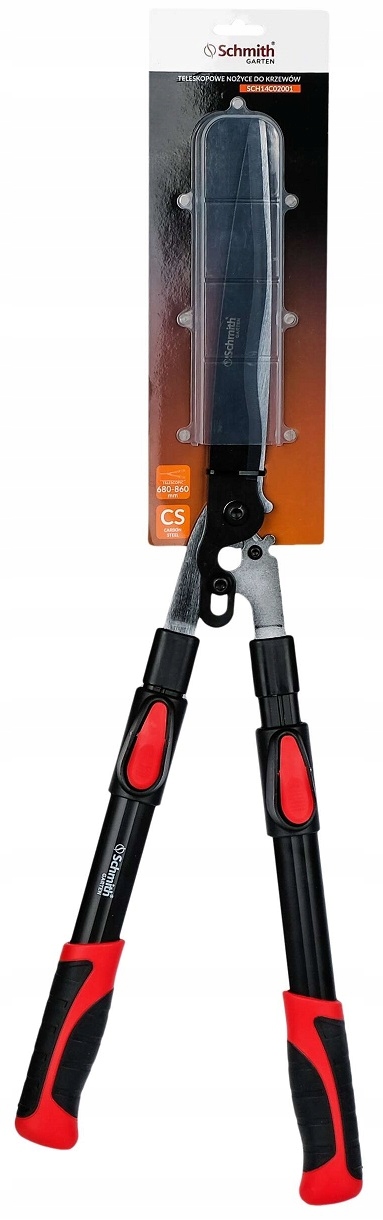 SEKATOR-OGRODOWY-TELESKOPOWY-NOZYCE-DO-GALEZI-KRZEWOW-680-860mm-SCHMITH-Marka-Schmith Sekator ogrodowy teleskopowy nożyce do gałęzi krzewów 680-860mm SCHMITH