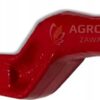 Zab-ladowacza-Agronet-wygiety-Zetka-880-mm-Numer-katalogowy-czesci-5192FT88N1 5192FT88N1 Ząb ładowacza, wygięty: 70 mm profil podwójne T 36x895 mm końcówka szpiczasta z nakrętką M22x1.5 czerwony