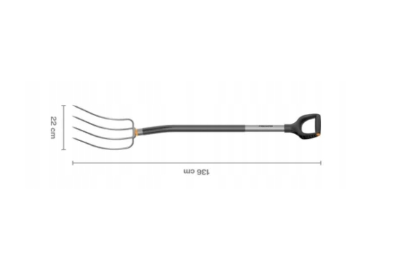 Widły gospodarcze Fiskars metal 22 x 137 cm
