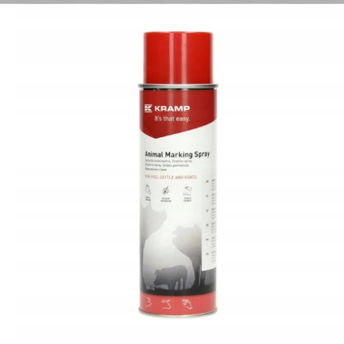 Spray do znakowania zwierząt Kramp 500 ml czerwony