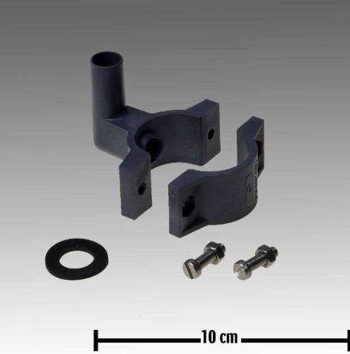 Przyłącze D40(1,5in)xID14x90Deg Pla gy cpl, org. GEA, 7015-4625-000